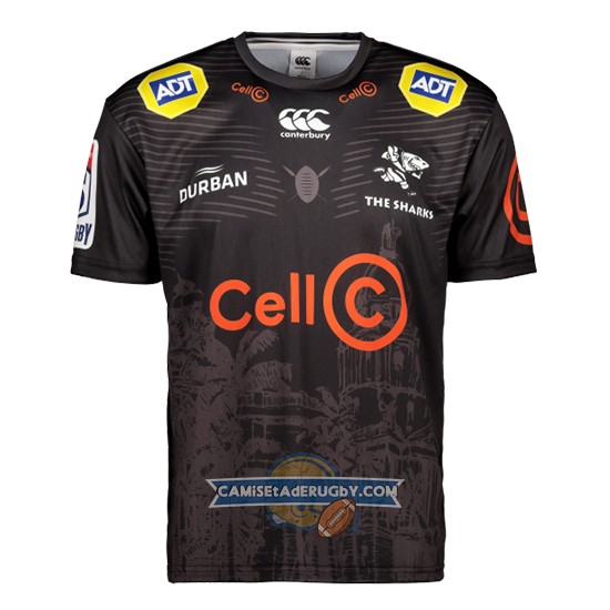 Camiseta Sharks Rugby 2019 Local